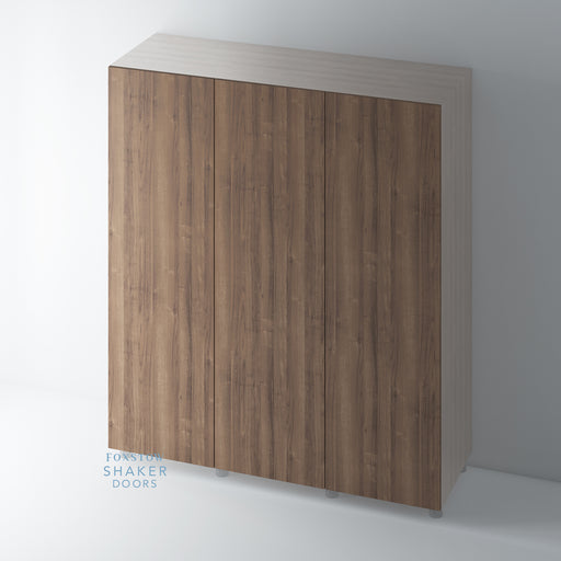 WALNUT, Flat Wardrobe Door for IKEA PAX - Foxstow