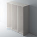 Painted, Flat End Panels with Reed Mouldings for IKEA PAX - Foxstow