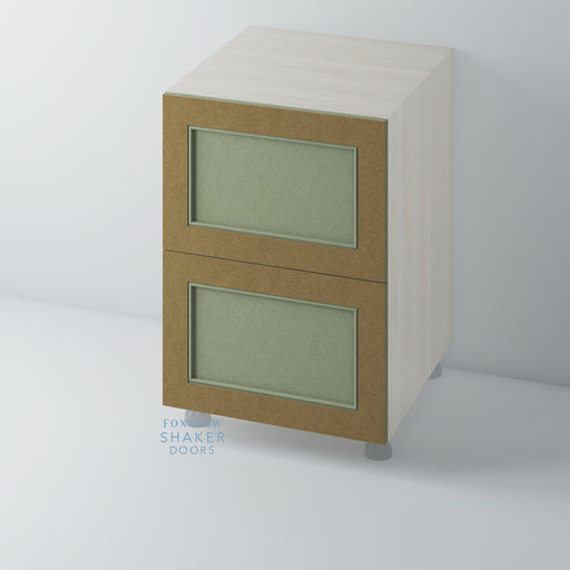 Bare Shaker Kitchen Drawer with Staff Bead Moulding for IKEA METOD - Foxstow