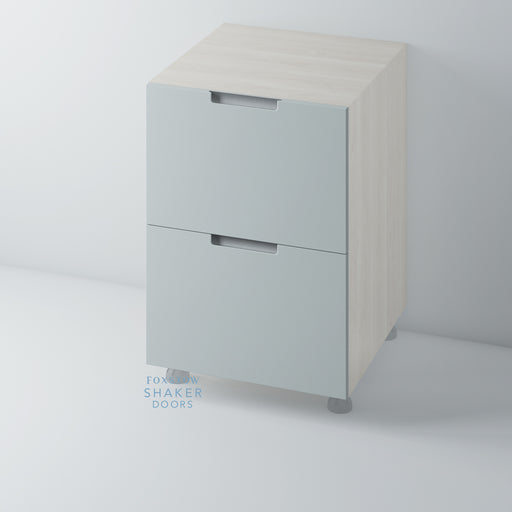 Painted, Stop J Groove STAINLESS STEEL Insert Kitchen Drawer - Foxstow