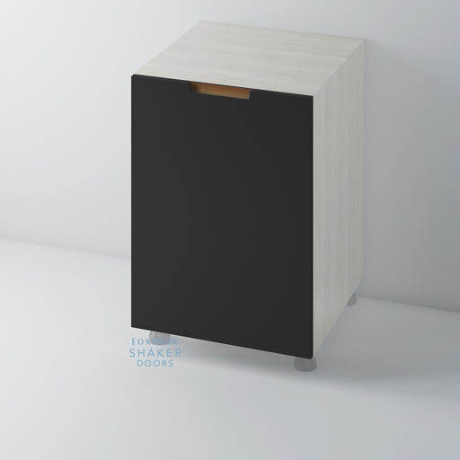 Painted, Stop J Groove Door with BRASS Insert for IKEA METOD - Foxstow
