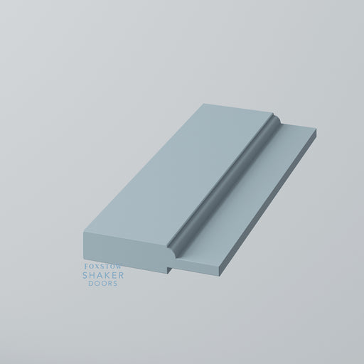 Painted, Shaker Kitchen Door with OVOLO Mouldings - Foxstow