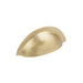 Jude, Brass, Cup Pull Handle - Foxstow