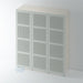 Painted, Shaker Reeded Wardrobe Door for IKEA PAX - Foxstow