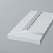 Primed, Flat Panel Kitchen Door with REED Mouldings - Foxstow